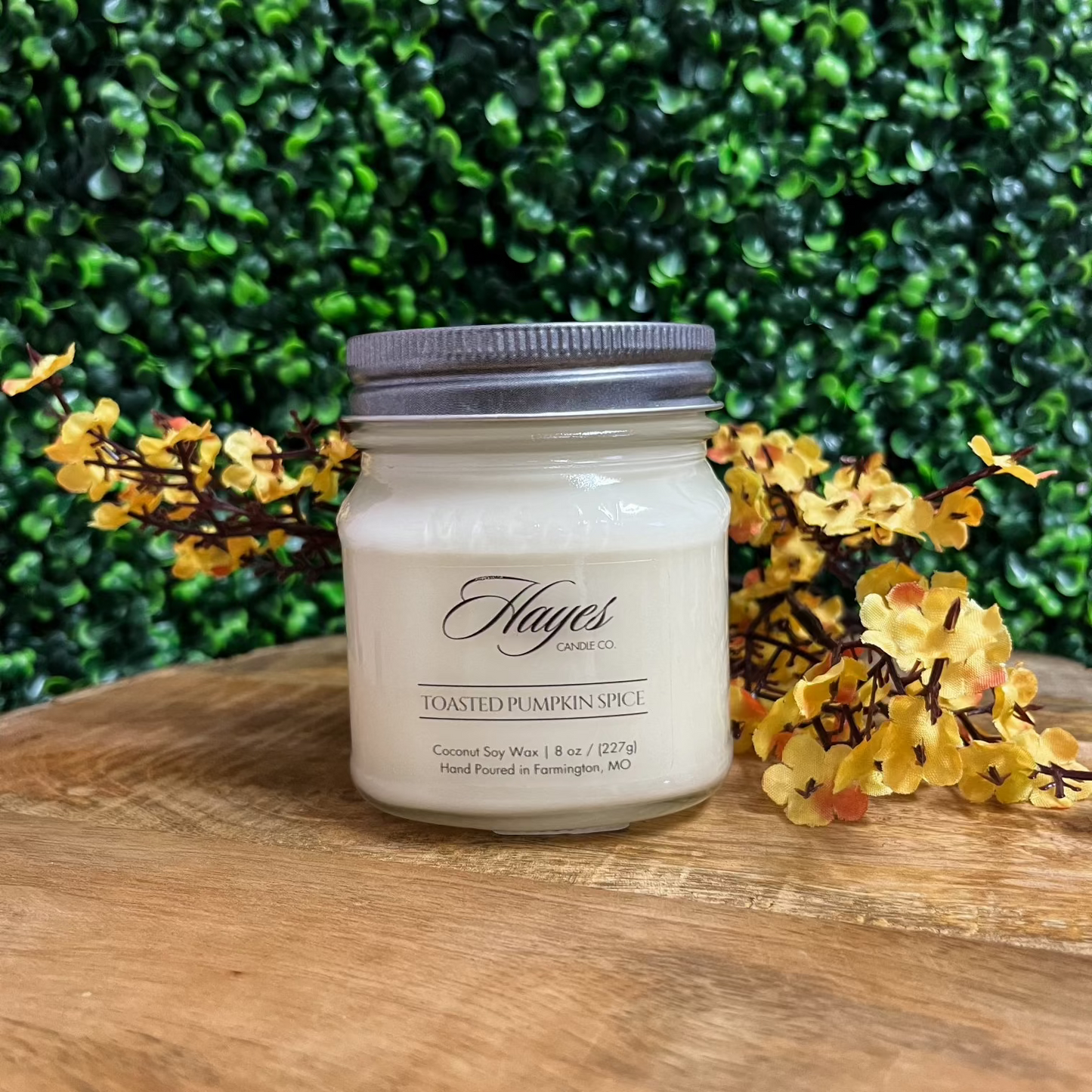 Toasted Pumpkin Spice Mason Jar 8oz